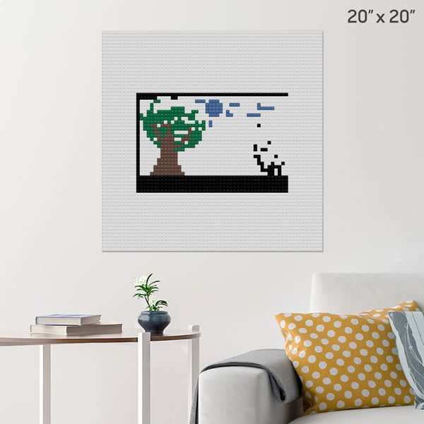 forest Brick Poster