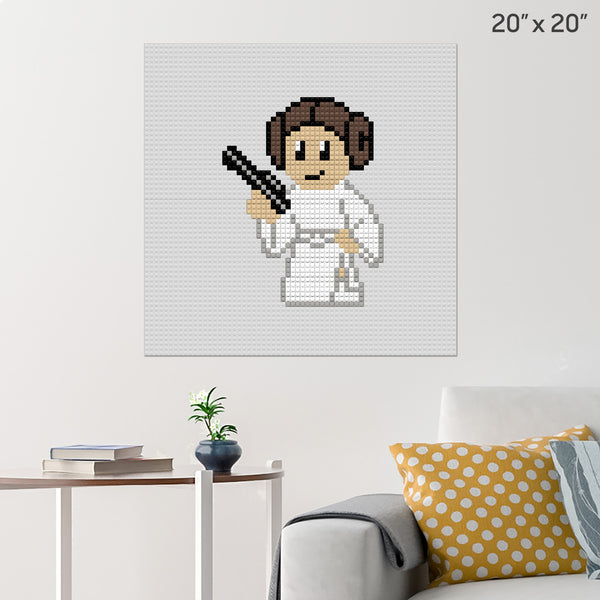 Leia Brick Poster