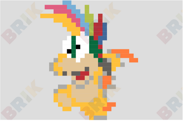 Lemmy Koopa Pixel Art
