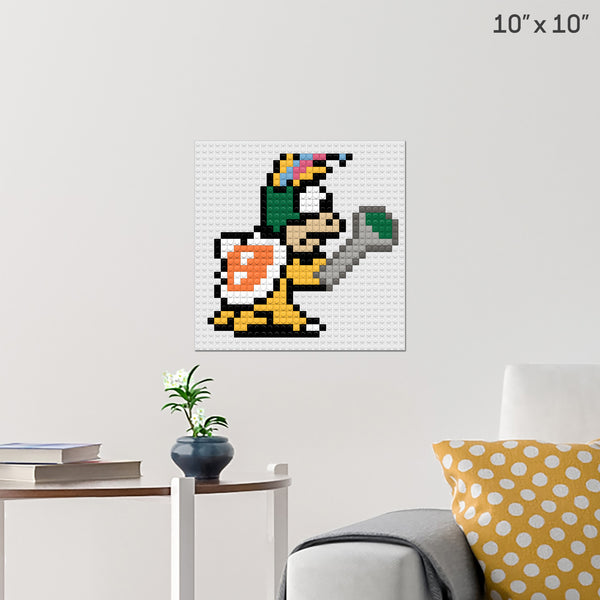 Lemmy koopa Brick Poster