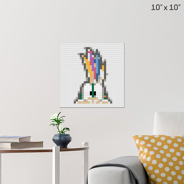 Lemmy koopa Brick Poster