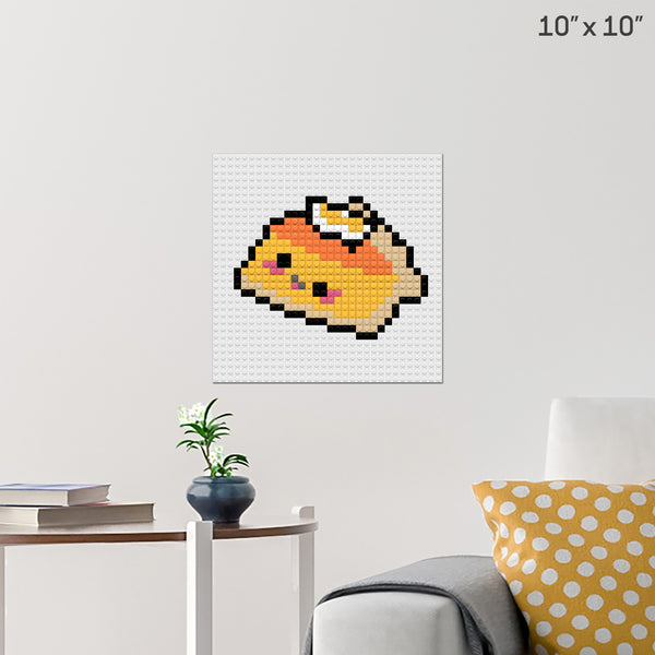 Lemon Pie Brick Poster