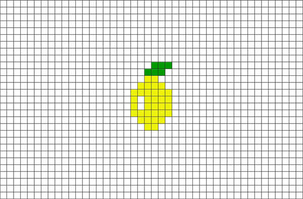 Lemon Pixel Art