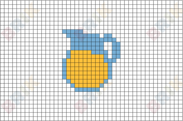 Lemonade Pixel Art