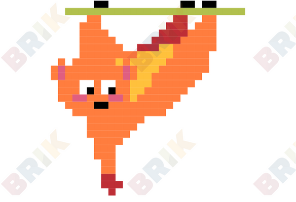 Lemur Pixel Art