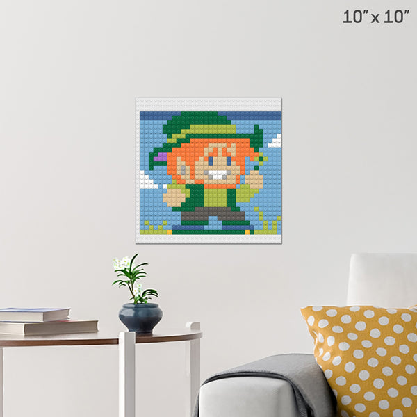 Leprechaun Brick Poster