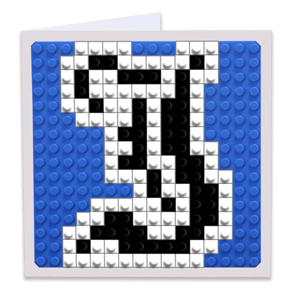 Letter J Greeting Card