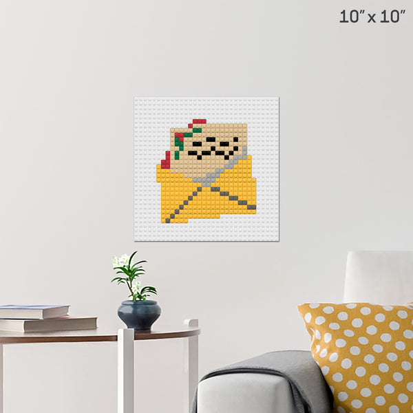 Letter Writing Day Brick Poster