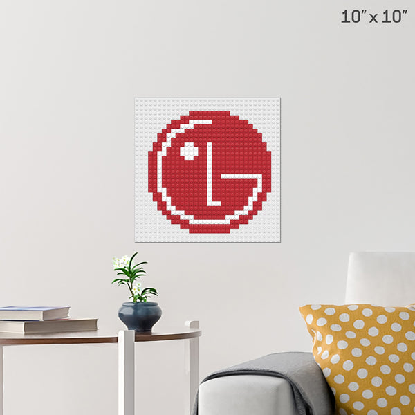 LG Electronics Brick Poster