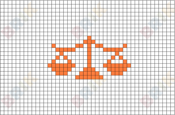Libra Pixel Art