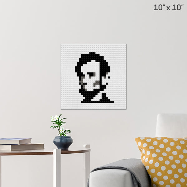 Licoln Brick Poster