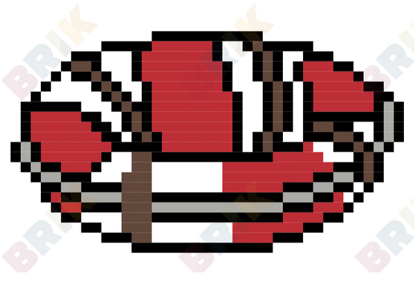 Lifebuoy Pixel Art