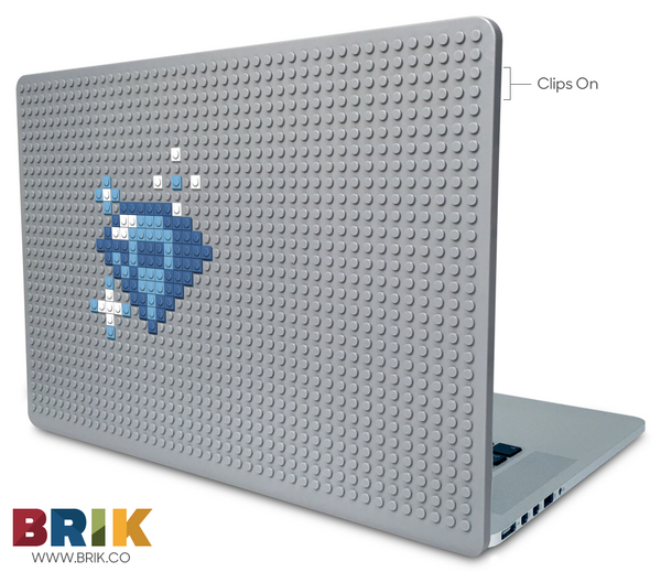 Light Blue Chaos Emerald Laptop Case