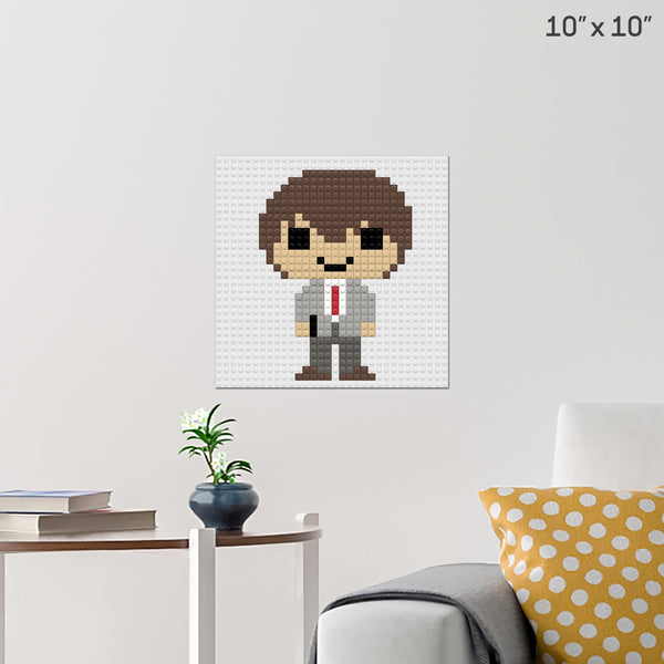 Light Yagami Brick Poster