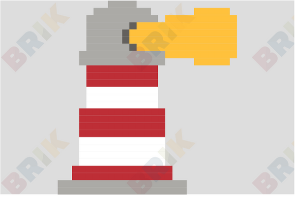 Lighthouse Pixel Art