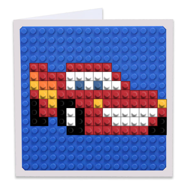 Lightning McQueen Greeting Card
