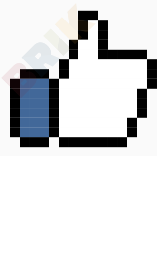Like Button Pixel Art