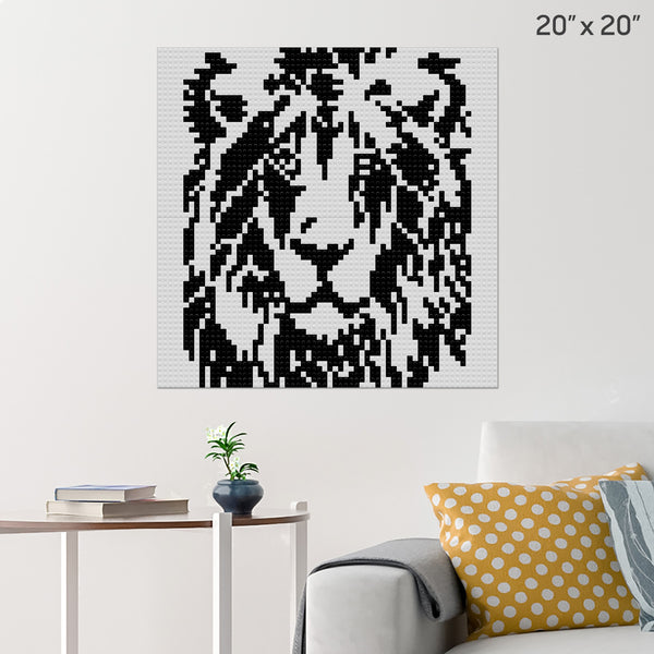 Lion Brick Poster