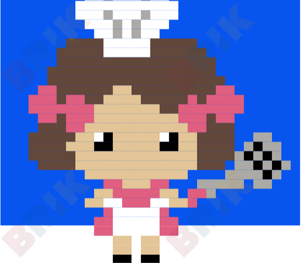 Little Chef Pixel Art