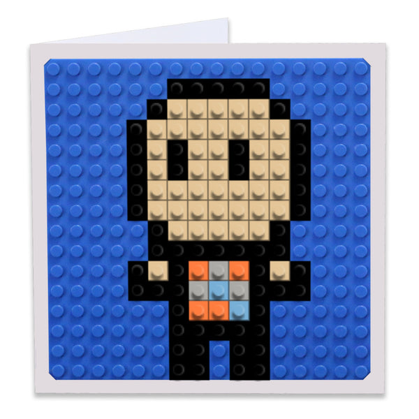 little dude Greeting Card