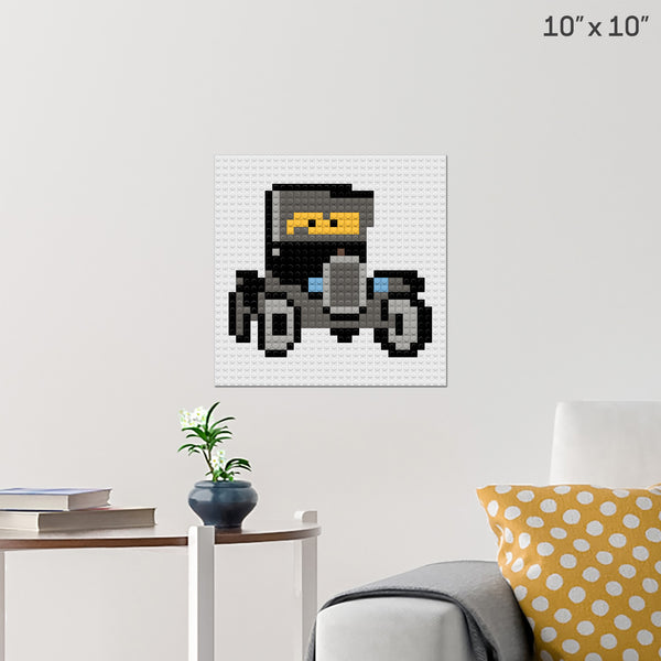 Lizzie Brick Poster