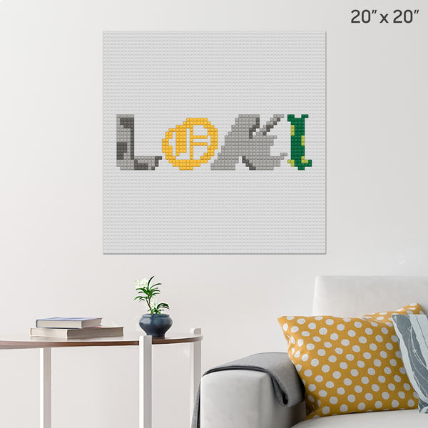 LOKI Brick Poster