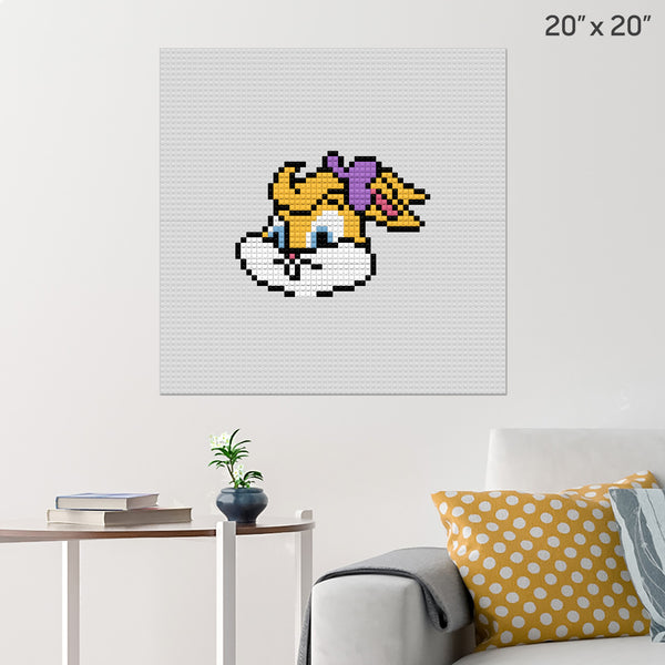 Lola Bunny Brick Poster