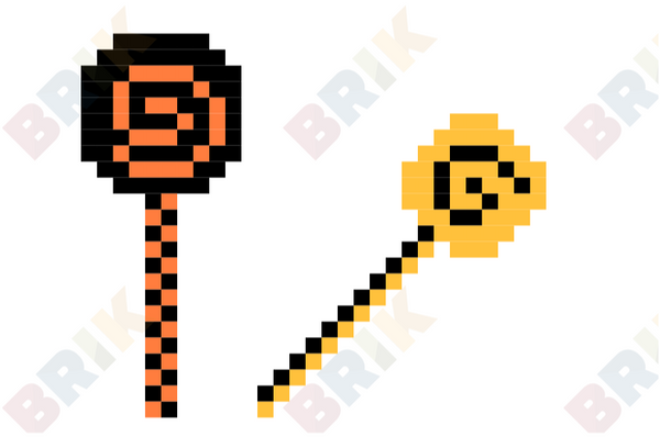 Lollipop Pixel Art