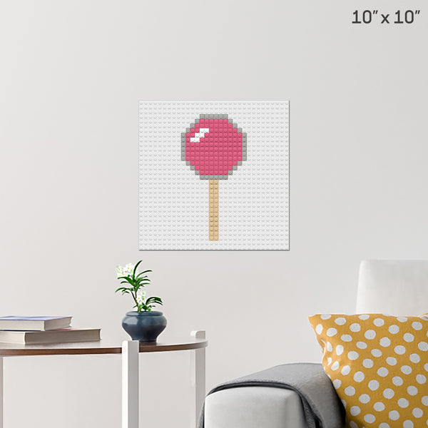 Lollipop Brick Poster