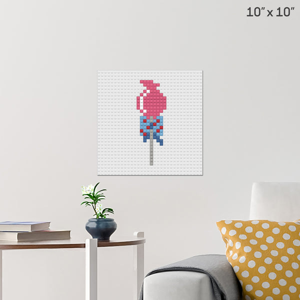 Lollipop Brick Poster