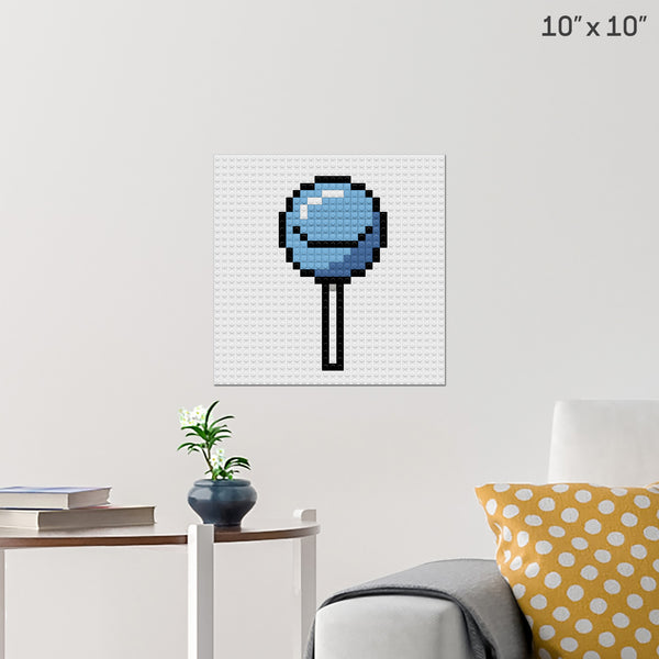 lolly pop Brick Poster