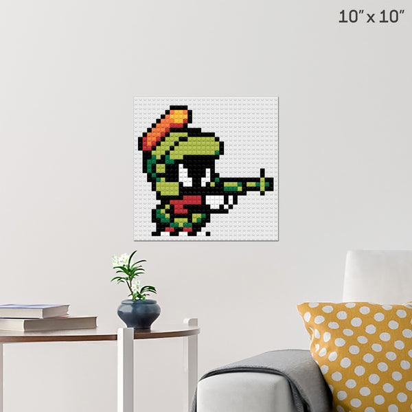 Looney Tunes Marvin the Martian Brick Poster