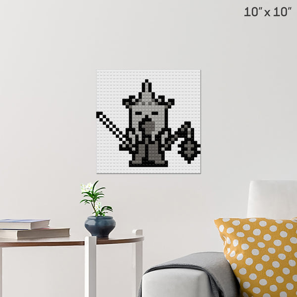 Lord Of The Rings Witch-king of Angmar Brick Poster