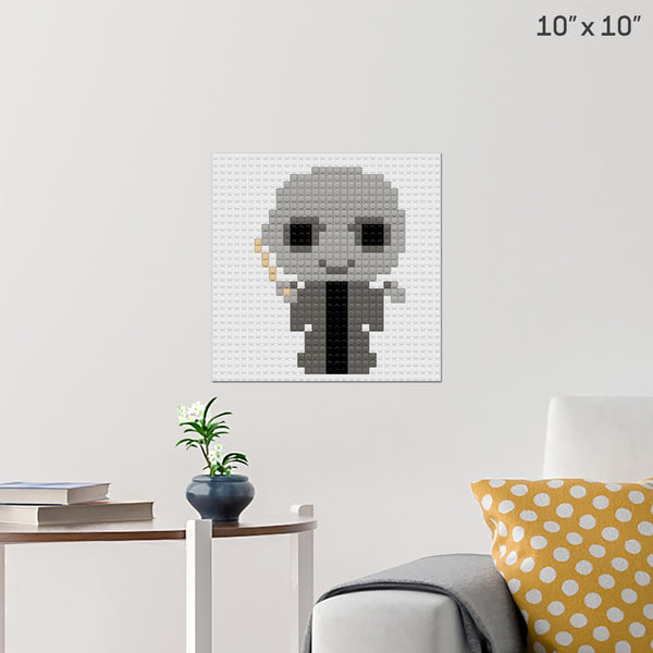 Lord Voldemort Brick Poster