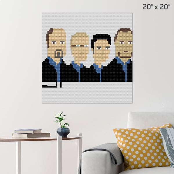 los simuladores Brick Poster