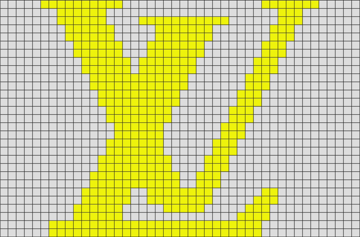 Louis Vuitton Pixel Art