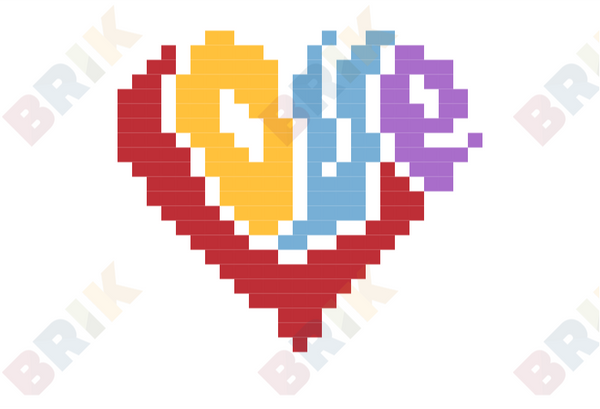 Love Pixel Art