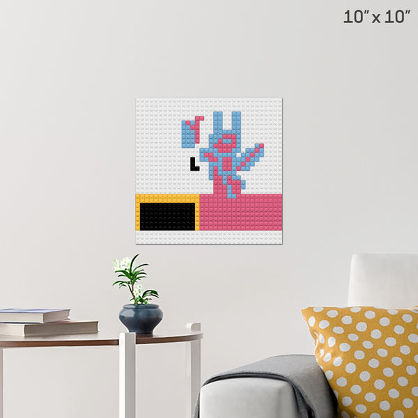 love Brick Poster