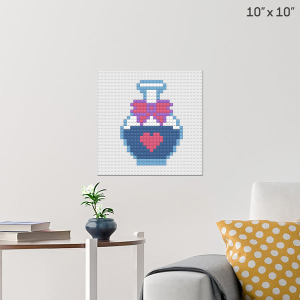 Love Potion Brick Poster