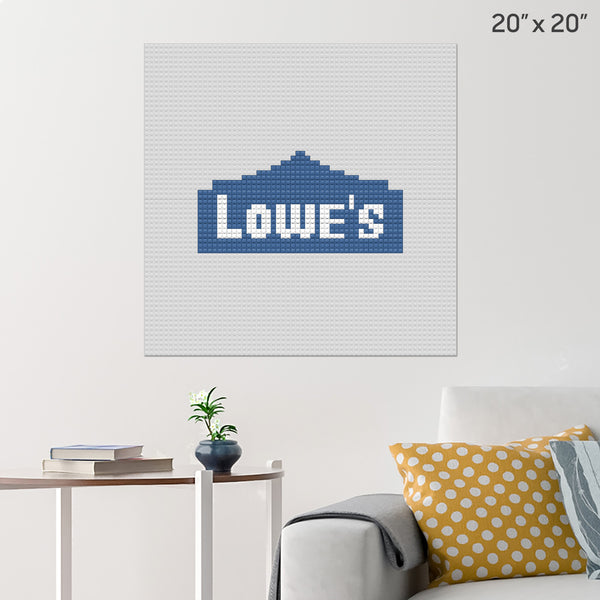 Lowe's Companies, Inc. Brick Poster