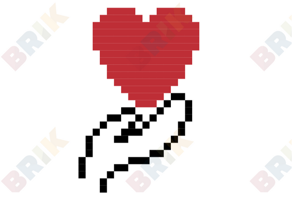 Loyalty Day Pixel Art