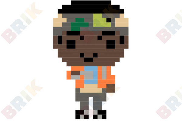 Lucas Sinclair Pixel Art
