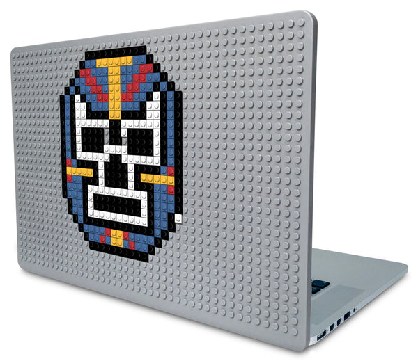 Lucha Blue Redux Laptop Case