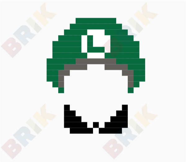 Luigi Pixel Art