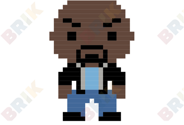 Luke Cage Pixel Art