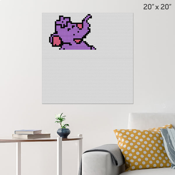 Lumpy the Heffalump Brick Poster