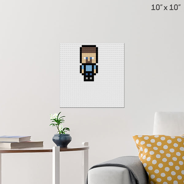 MAINCRAFT 1 Brick Poster