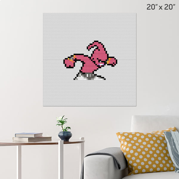 Majin Boo Brick Poster