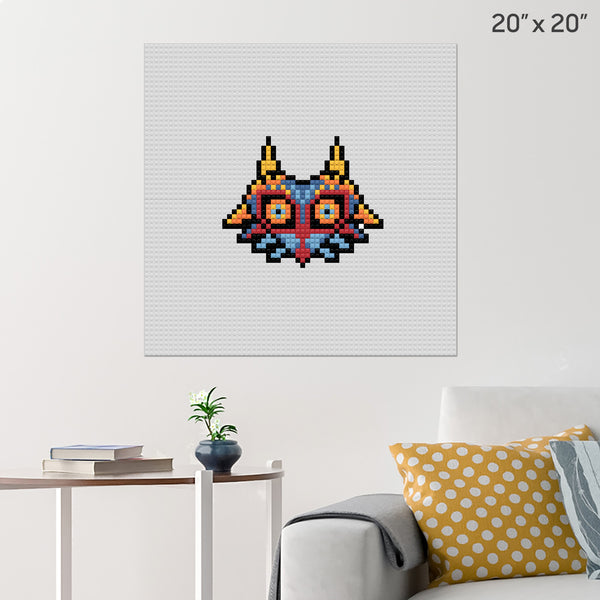 Majoras Mask Brick Poster