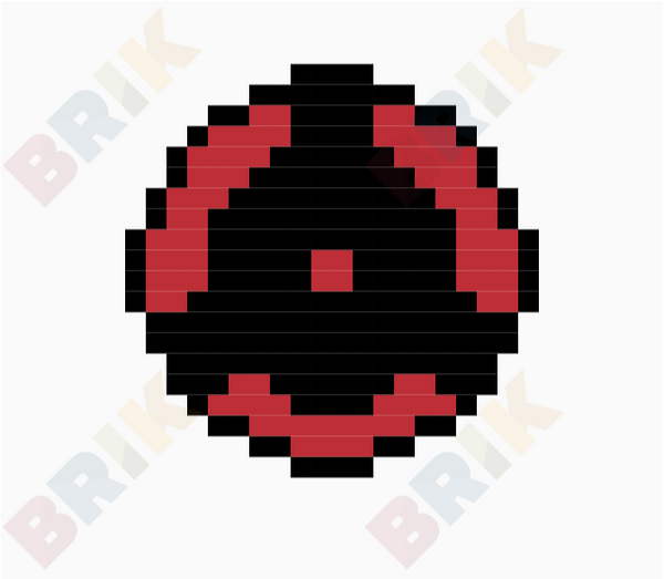 Mangekyou Sharingan Pixel Art